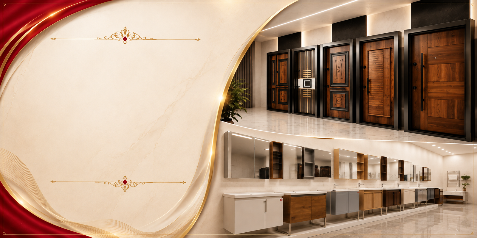 Doors and cabinets