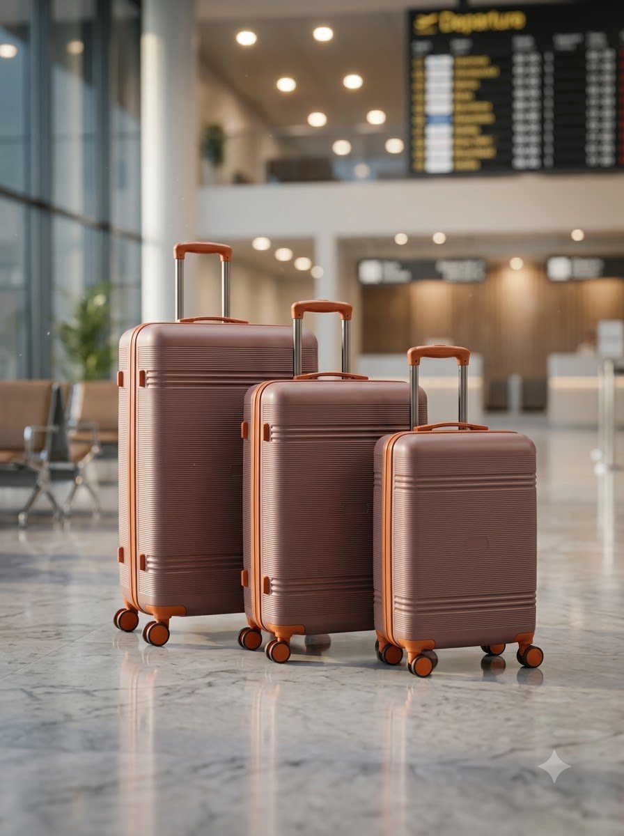 Luggage — Suitcase — Peach