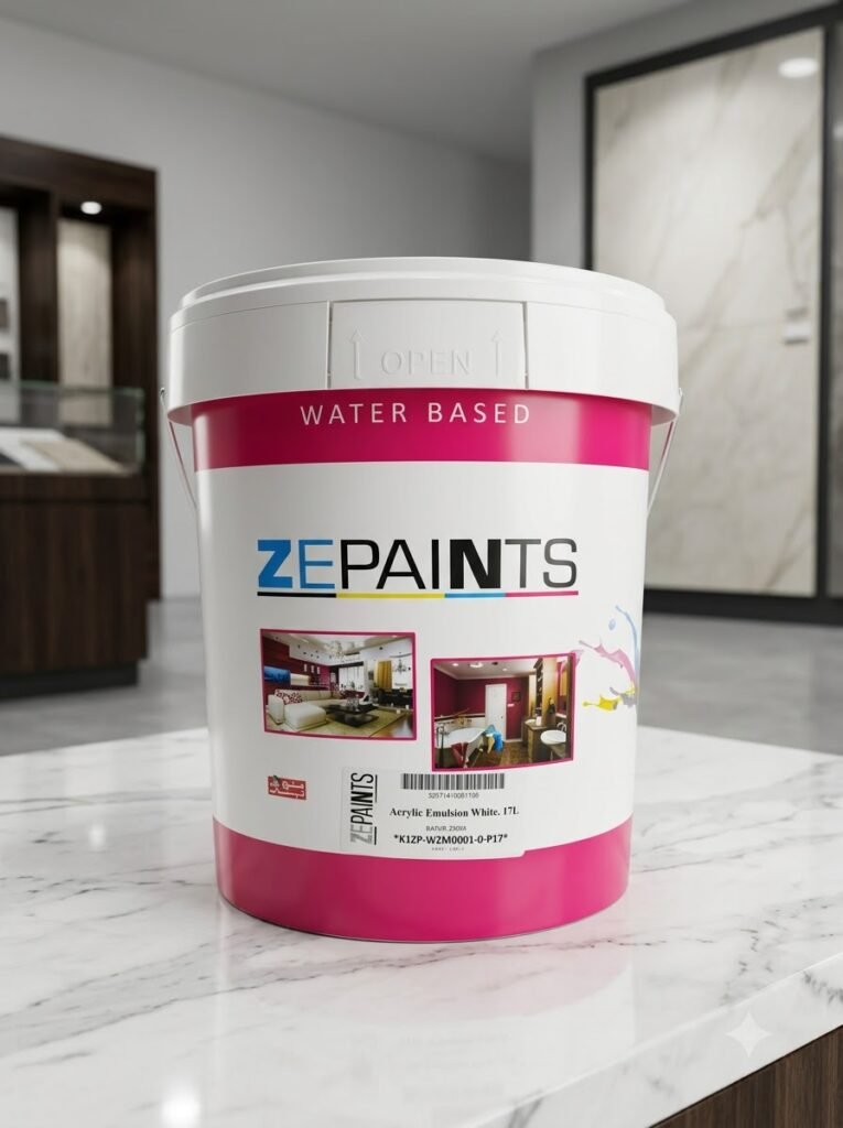 Ze paints weather coat