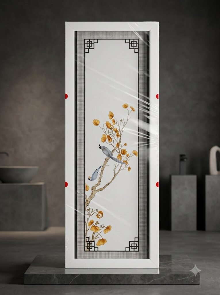 Folding aluminium door