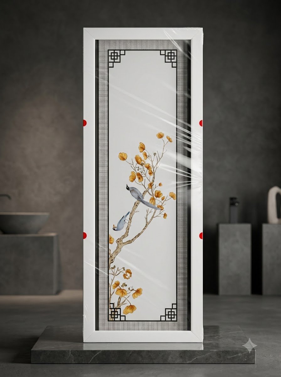 Folding aluminium door