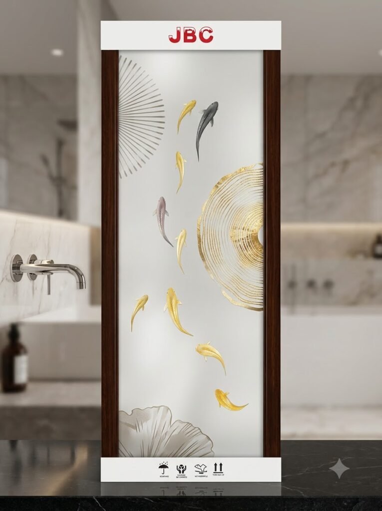 Heavy duty aluminium door