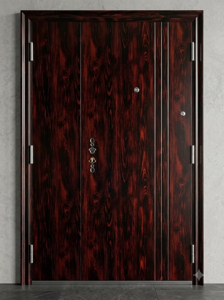 Wooden wardrobe
