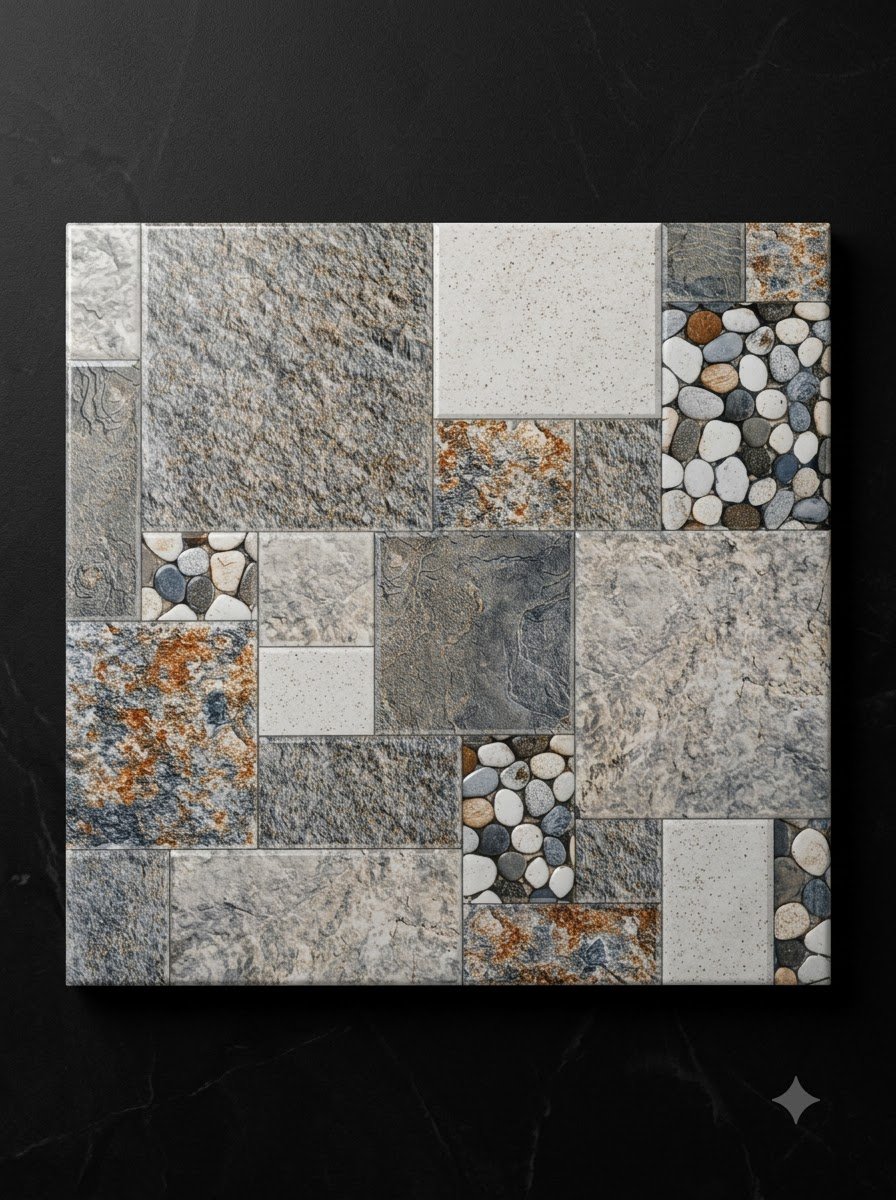 Vitrified floor tile