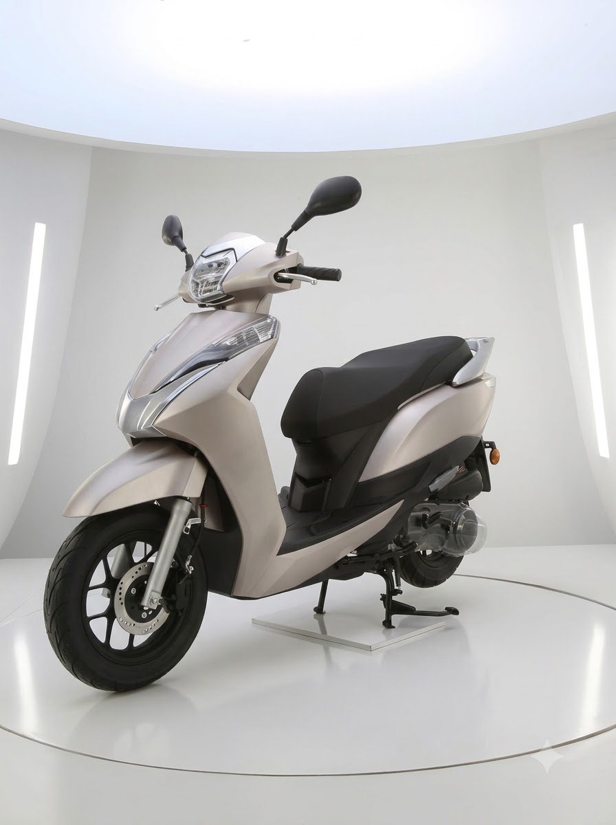 Hiroshima EV — Beige Scooty