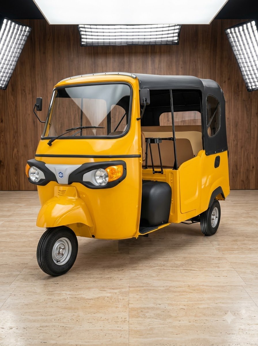 Piaggio — Yellow Passenger Auto