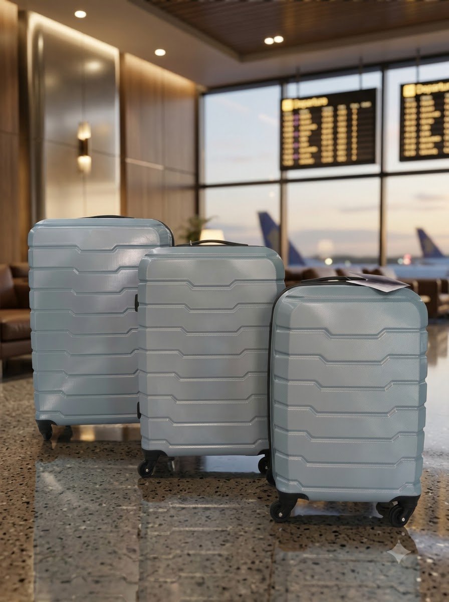 Luggage — Suitcase — Grey Set