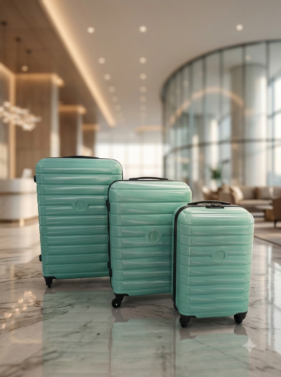 Luggage — Suitcase — Teal Green